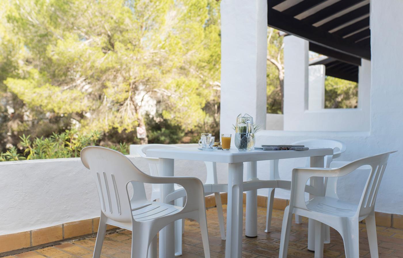 Apartamentos Pinomar Es Caló de Sant Agustí Esterno foto