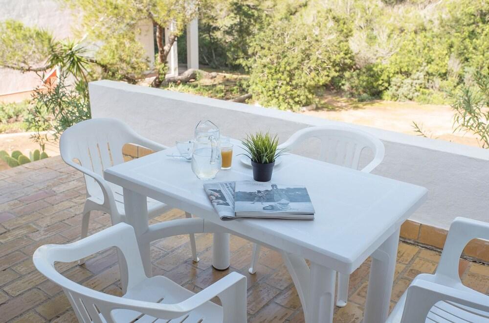 Apartamentos Pinomar Es Caló de Sant Agustí Esterno foto